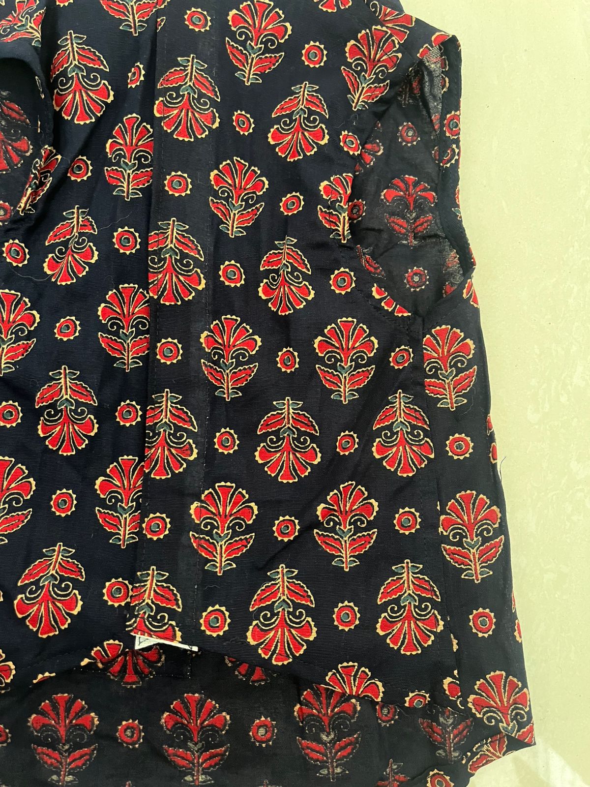 Navy blue ethnic kurta for pets