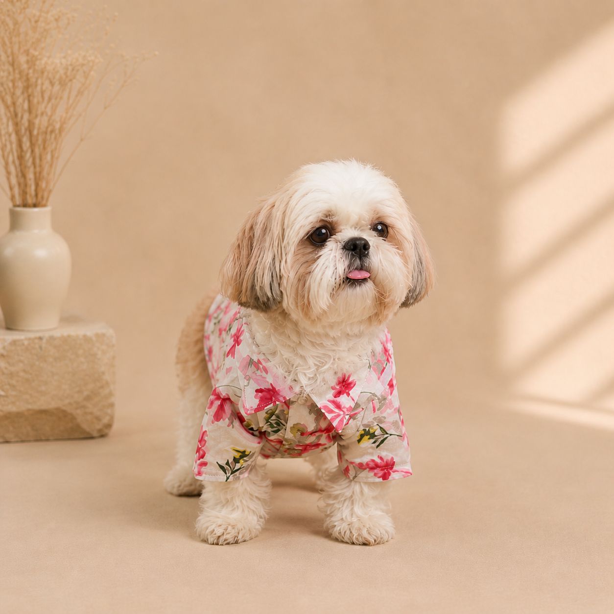 Tropical print shirts for pets